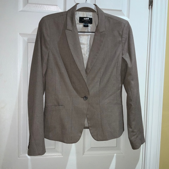 Ann Taylor single button blazer jacket Sz 6 career - Picture 1 of 5